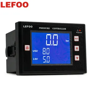 LEFOO yüksek kalite 220/110VAC otomatik akıllı basınç kontrol anahtarı ile LCD