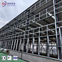 Almacén de Acero Prefabricado Personalizado, Almacén de Acero Individual Galvanizado Q355B Q235B