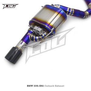 COC-Silencieux d'Échappement pour <span class=keywords><strong>BMW</strong></span> <span class=keywords><strong>335</strong></span>/335i E90/E92/E93 <span class=keywords><strong>N54</strong></span>/N55 3.0T 2007-2015 Titane Sport - Product Image 2