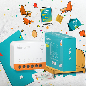 Cho Sonoff mini cực minir4 siêu nhỏ 10A 240V chuyển đổi thông minh với từ xa không dây điều khiển tín hiệu hệ thống nhà thông minh EweLink - Product Image 3