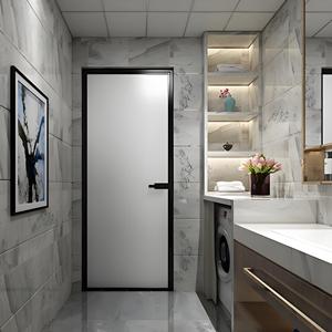 Hiện Đại Vô cùng Hẹp Khung Nhôm Cửa Đu Cửa Cho Biệt Thự Khách Sạn Phòng Ngủ Phòng Tắm Ban Công - Product Image 4