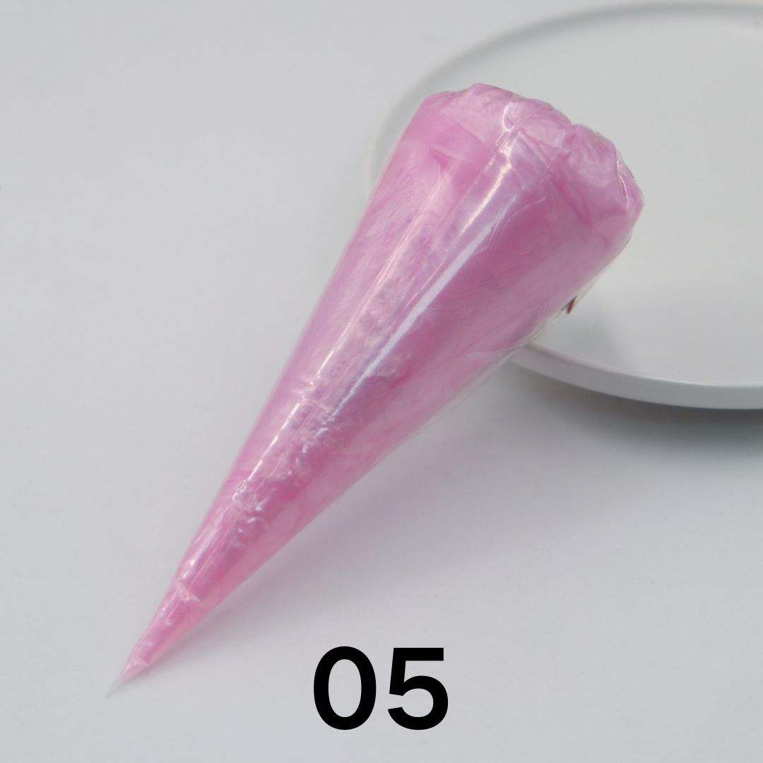 100g pearlescent glue-rose red#05