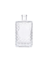 맞춤형 500ml 700ml 750ml 정신 진 위스키 보드카 브랜디 주류 글리프 유리 병
