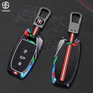 <span class=keywords><strong>2025</strong></span> cho <span class=keywords><strong>Audi</strong></span> A3 <span class=keywords><strong>A4</strong></span> A5 A6 A7 A8 Q3 Q5 Q7 S4 S6 S6 S7 S8 R8 TT Quattro Q3 Q5 2008 2016 Racing phong cách kim loại chìa khóa xe trường hợp <span class=keywords><strong>Fob</strong></span> Bìa - Product Image 2