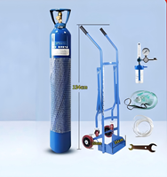 Venta Directa de Fábrica: Cilindro de Oxígeno de 10L con Asa para Uso Médico e Industrial en Todo el Mundo