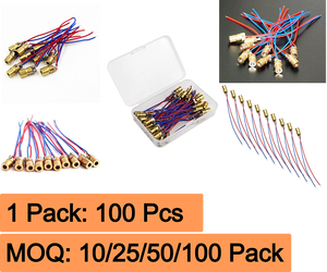 Módulo de diodo láser con cabezal de luz roja 650nm-5v Paquete de 100 unidades - Product Image 4