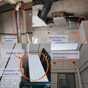 Sưởi ấm và làm mát trao đổi không khí recuperatore erv HRV năng lượng phục hồi hệ thống thông gió với nhiệt không khí phục hồi - Product Image 6