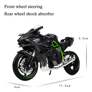 Modelo de Motocicleta de Aleación a Escala 1:18, Adornos de Simulación, Regalos, Juguetes Coleccionables - Product Image 5