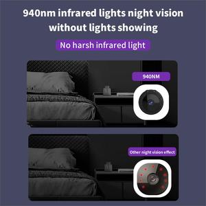 Caméra WiFi portable A10 miniature pour visionnage en temps réel en usine, intérieur ou extérieur, avec batterie, caméra CCTV intelligente 3MP - Product Image 6