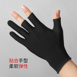 Gants sans doigts antidérapants et résistants à l'usure pour la livraison, l'emballage, le tri, utilisation estivale - Product Image 3