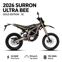 Moto tout-terrain électrique Surron Ultra Bee X HP 21,5 kW 74 V 60 Ah, directement de l'usine, pour adultes