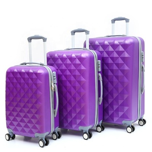 20 24 28 inch nhà máy Du Lịch VaLi túi vỏ cứng kết hợp khóa 4 bánh xe Spinner mang theo trên ABS 3 Piece xe đẩy hành lý đặt - Product Image 3