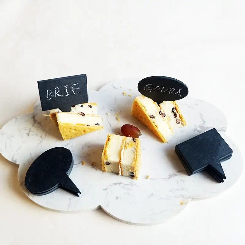 Kitchen Slate Cheese Name Label Markers