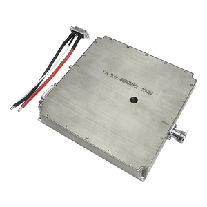 โมดูลเพาเวอร์แอมป์กำลังสูง HKTX 100W ชนิด N สำหรับป้องกันความปลอดภัย แบนด์วิธกว้าง 4-8GHz - Product Image 1