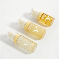Kit de Voyage : Mini Contenants Rechargeables Assortis pour Soins de la Peau – Flacons Pompe Airless 5ml, 10ml, 15ml pour Crème et Lotion