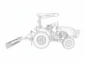 คราดไฮดรอลิก <span class=keywords><strong>ATK</strong></span> สำหรับรถแทรกเตอร์ แบบ 3 จุด สำหรับงานเกษตร ใช้กับเกียร์ สำหรับปรับระดับดิน กำจัดหิน งานหนัก รับประกัน 1 ปี - Product Image 3