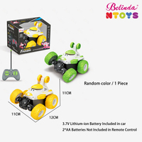 Belinda 360 °   Voiture RC de cascade à 360°, télécommandée 27 MHz, jouet pour enfants, 4 canaux, avec lumières, cadeau pour enfants