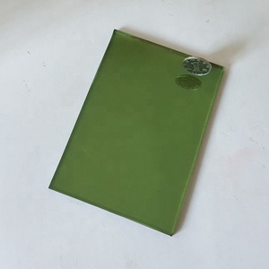 Chine Usine Meilleure Vente 5mm Réfléchissant Vert Nature Verre pour Bâtiment Commercial Mur Rideau Décoration <span class=keywords><strong>Solaire</strong></span> Salle De Bains Extérieure - Product Image 6