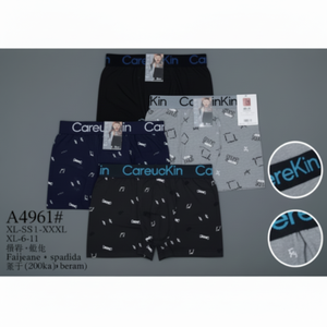 Boxer da uomo XXL mutandine in Nylon Spandex traspirante Plus Size con Logo in vita semplice Design boxer de hombre di qualità - Product Image 1