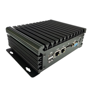 Caixunipc mini công nghiệp PC Intel Core I5-7200U 7 2 * LAN 2 * COM RS232/485 8GB DDR3L 500GB SSD HD VGA hiển thị kép không quạt PC - Product Image 3