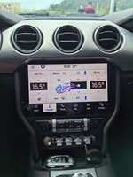 Panel de Instrumentos Digital de 12.3 Pulgadas para Ford Mustang 2018-2023, Pantalla LCD para Automóvil, Velocímetro, Reproductor Multimedia, Cabina Virtual
