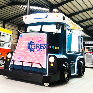 In Stock Double Decker London Bus Ice Cream <b>Sale</b> <b>Used</b> Dessert Mobile Truck Cart and Food <b>Trailer</b> <b>for</b> American Vendor Outside Bar - Product Image 5