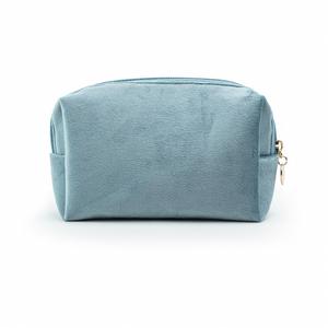 New Trendy Teenager Plush Wash Storage Pouch Girls Winter Women Travel Accessories Furry <b>Makeup</b> Travel Bag Velvet Cosmetic Bag - Product Image 1