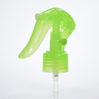 Mini pulvérisateur à gâchette en plastique cosmétique coloré, plusieurs spécifications (20/410, 24/410, 24/415, 28/410) pour shampoing et perruques, idéal pour les usines