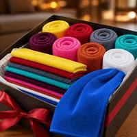 Serviette de detailing en microfibre du fabricant, 16x16 pouces, 300 g/m², pour lavage automobile, polissage et usage en cuisine