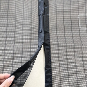 Cortina Magnética de Malla para Puerta, Tela de Poliéster con Tira Magnética para Puerta de Balcón - Product Image 6