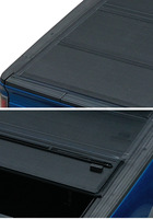 LIYUAN Couvre-tonneau en alliage d'aluminium pour 2005-2014 2016-2023 2024 Toyota Tacoma Pickup Truck Bed Low Profile Folding 5ft 6ft bed