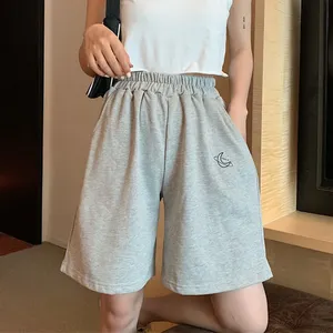 <span class=keywords><strong>Pantaloncini</strong></span> da donna a vita alta 2024 estivi alla moda coreana da donna pantaloni larghi larghi Casual <span class=keywords><strong>pantaloncini</strong></span> <span class=keywords><strong>sportivi</strong></span> da corsa da donna - Product Image 4