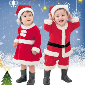 HESPER Elegante Ropa Navideña para Niños y Niñas, Trajes de Papá Noel para Espectáculos de Ballet - Product Image 1