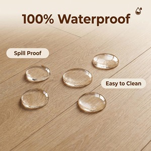 Plancher <span class=keywords><strong>stratifié</strong></span> en bois 8 mm, système Unilin Click, bords biseautés, imperméable, aspect bois, dalles vinyle, accessoires, planches hybrides - Product Image 4