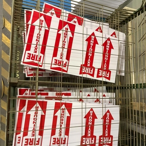 Autocollants personnalisés pour <span class=keywords><strong>extincteur</strong></span>, autocollants en PVC pour <span class=keywords><strong>extincteur</strong></span> avec flèche, résistants à la décoloration, faciles à installer - Product Image 3