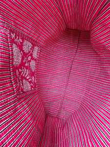 Bolso de Mano Acolchado de Algodón con Estampado de Bloques, Cómodo y Duradero, para Viajes y Compras - Product Image 6