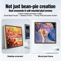 Panneau de perles LED intelligent 104x104 avec application, puzzle de pixels, panneau DIP, planche à perles longues avec éclairage de protection oculaire OEM ODM