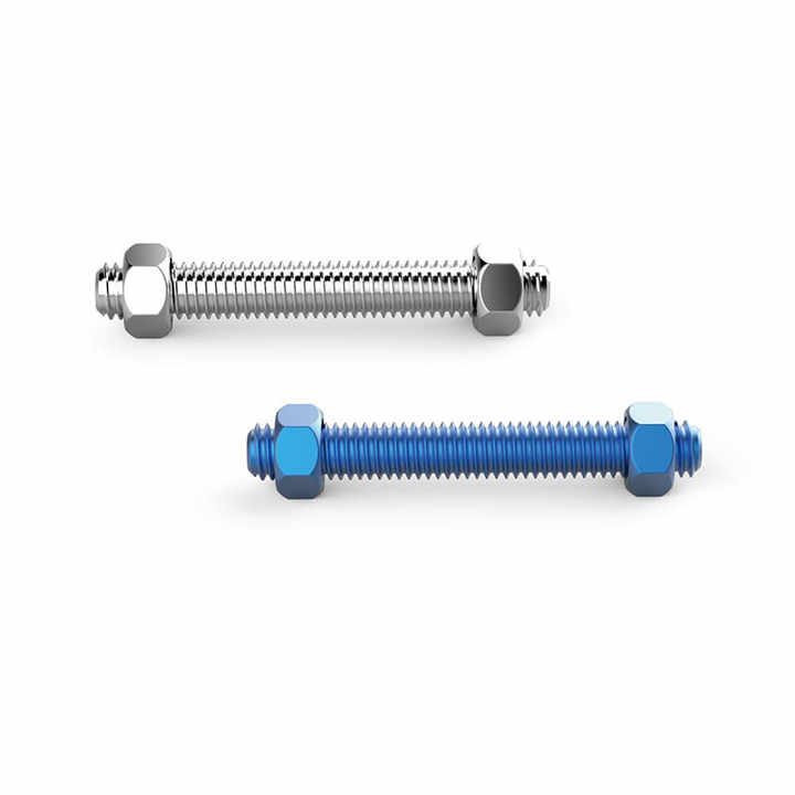 全ネジロッド M8 x 330 mm 24個六角ナット付き 1.25 mm 1 個 M8