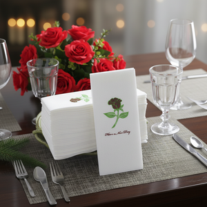 Serviettes en papier colorées Airlaid écologiques, 1 pli, format poche (40x40cm) |    Décoration de table élégante |   <span class=keywords><strong>HoReCa</strong></span> |   Occasions - Product Image 3