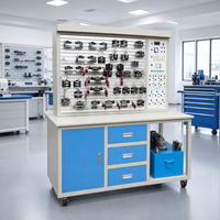 Station de travail didactique hydraulique et pneumatique avec modules de formation transparents