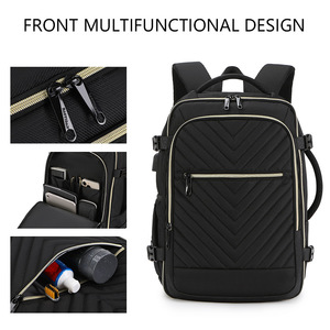 Sac à dos unisexe élégant multifonctionnel pour le sport en plein air, imperméable, pour les voyages, avec fermeture éclair, en polyester, pour le bureau, l'ordinateur portable, décontracté, pour les étudiants - Product Image 4
