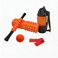Équipement de fitness portable haut de gamme - Rouleaux en mousse pour yoga, pilates, exercices et rééducation, pour massage musculaire