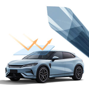 Bon <span class=keywords><strong>prix</strong></span> noir 5%/15%/35% VLT teinte <span class=keywords><strong>voiture</strong></span> Nano céramique fenêtre teinte Film verre <span class=keywords><strong>voiture</strong></span> fenêtre solaire Film - Product Image 1