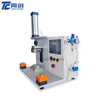 Machine de remplissage et de scellage de capsules de lessive de haute précision contrôlée par PLC Tongchuang, équipement semi-automatique d'emballage sous film
