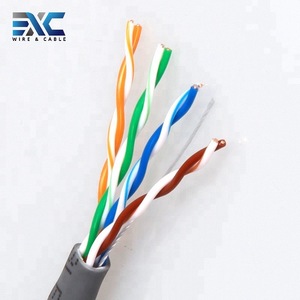 Cable <span class=keywords><strong>UTP</strong></span> <span class=keywords><strong>Cat5e</strong></span> para Interiores/Exteriores EXC, <span class=keywords><strong>100m</strong></span>, Cobre Puro, 23/24 AWG, Revestimiento de PVC, Conector RJ45, Cable de Conexión, Certificado CE/ROHS, Caja de 305m - Product Image 4