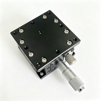 Plataforma Lineal Horizontal LDTSS-J-10VS-60, Eje Z, Mesa de 60x60 mm, Recorrido de 10 mm, Carga de 6 kg, Posicionamiento de Precisión