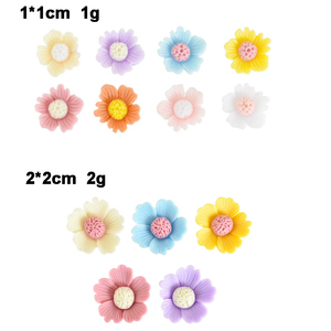 Miniatures de fleurs en résine, accessoires artisanaux pour la création de bijoux, épingles à cheveux, broches, DIY, coques de téléphone, aimants de réfrigérateur - Product Image 6