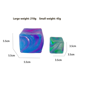 Nuevo Estilo Needoh Cubos de Hielo Marmoleados TPE Maltosa Juguete Blandito Antiestrés para Todos Novedad 2026 - Product Image 4