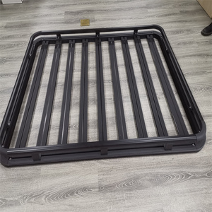 Plateforme d'extension de <span class=keywords><strong>porte</strong></span>-bagages de toit <span class=keywords><strong>en</strong></span> alliage d'aluminium pour Jeep Wrangler JK JL, panier de toit pleine longueur, <span class=keywords><strong>porte</strong></span>-bagages à visser, capacité 100 kg+ - Product Image 6