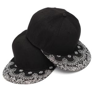 Gorro ajustable con estampado de elementos de Cachemira para hombre y mujer, gorra ajustable con logotipo personalizado, bandana, Snapback, Hip Hop, Unisex - Product Image 1